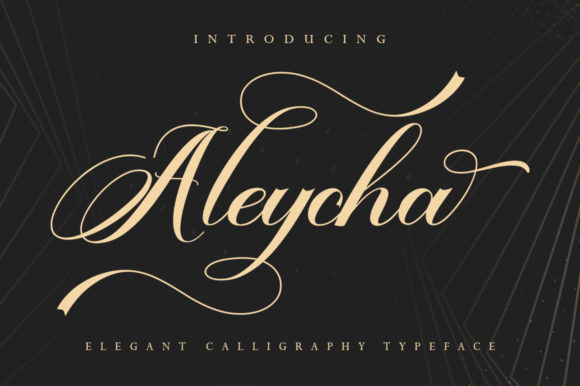 Aleycha: The Elegant Handwritten Typeface for Modern Web Design