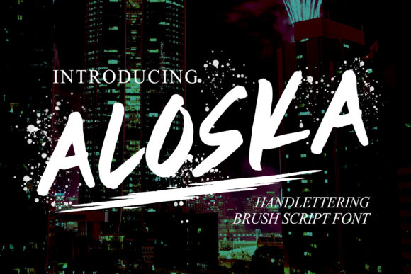 Aloska: The Handwritten Font for Authentic Small Business Branding