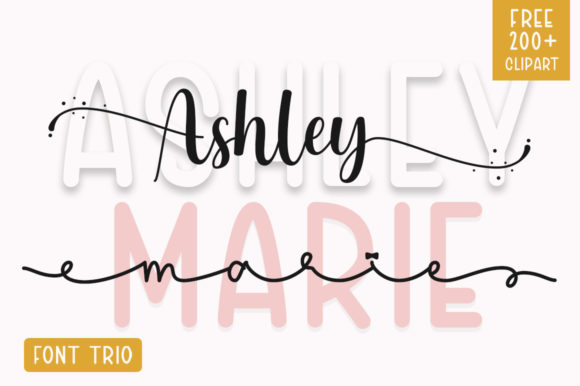 Ashley Marie: The Perfect Handwritten Font for Your Creative Shop