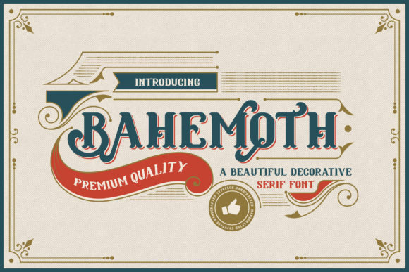 Bahemoth: The Serif Font That Transforms Campaign Visuals