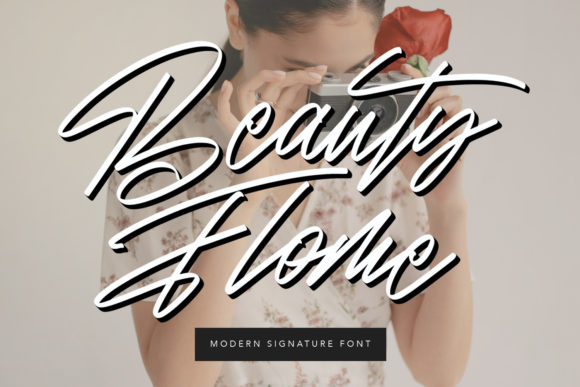 Beauty Flome: The Elegant Handwritten Font for Editorial Design
