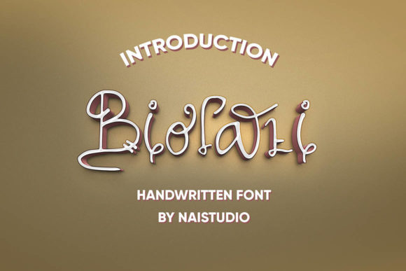 Biolati: A Sweet Script Handwritten Font for Modern Branding