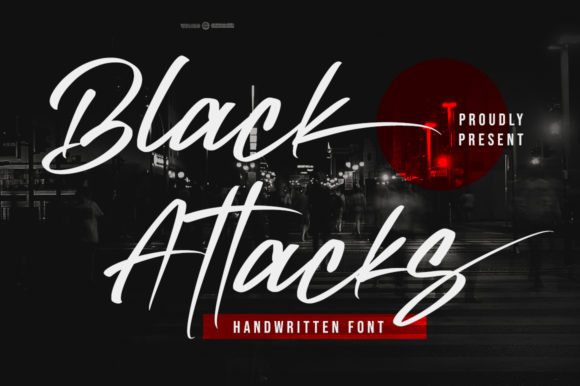 Black Attacks: A Timeless Handwritten Typeface for Editorial Design