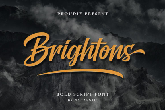 Brightons: The Premium Handwritten Font for Campaigns