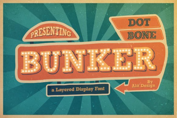 Bunker Font: The Bold Display Typeface for High-Impact Campaigns