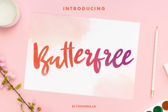 Butterfree: A Sweet Handwritten Font for Editorial Design