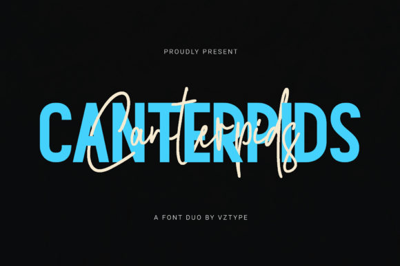 Canterpids Font Duo: The Typeface Upgrade for Your Brand