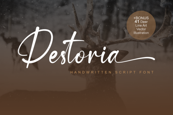 Destoria: The Relaxed Handwritten Font for Modern Web Design