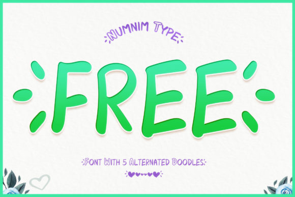 Free: A Whimsical Display Font for Magical Brand Identities