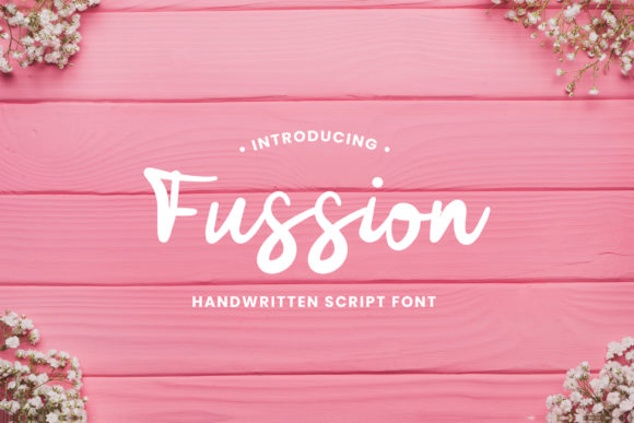 Fussion: The Delicate Handwritten Font for Elegant Branding