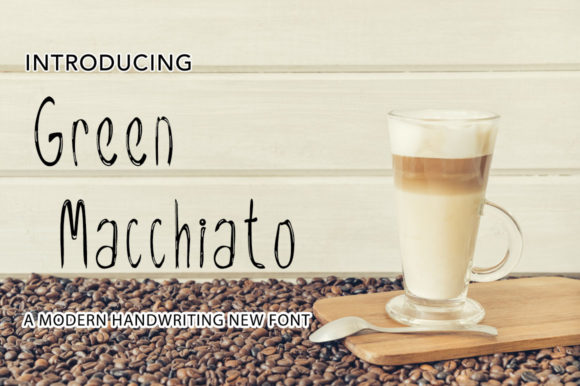 Green Macchiato: The Script Handwritten Font for Scroll-Stopping Campaigns