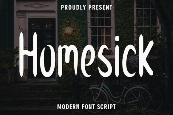 Homesick: The Sweet Bold Handwritten Font for Modern Web Design
