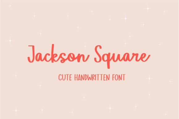 Jackson Square: A Timeless Script Handwritten Font for Elegant Branding