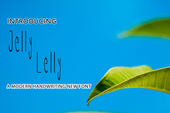 Jelly Lelly: A Sweet Handwritten Typeface for Modern Web Design