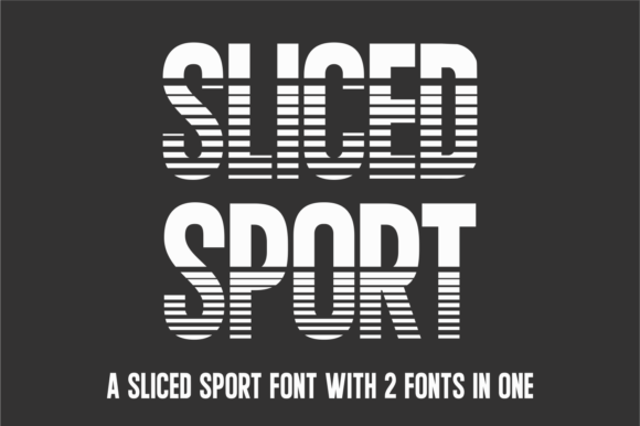 JP Sliced Sport Font for Bold Digital Branding