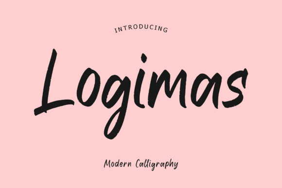 Logimas: The Authentic Brush Script for Standout Branding