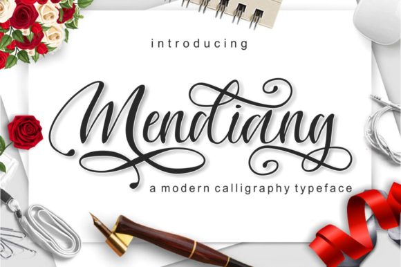 Mendiang: The Elegant Handwritten Font for Editorial Design