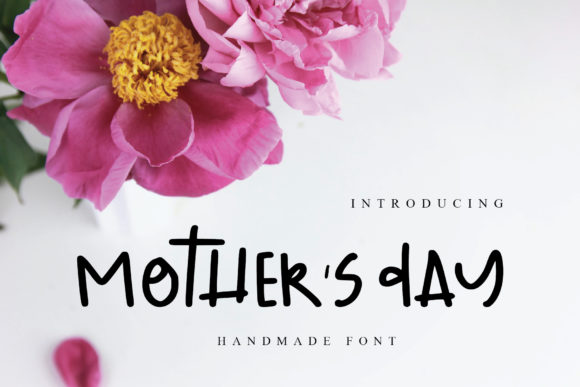 Mother s Day: A Delicate Script for Your Next Project