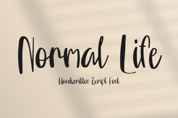 Normal Life: The Perfect Handwritten Font for Modern Web Design