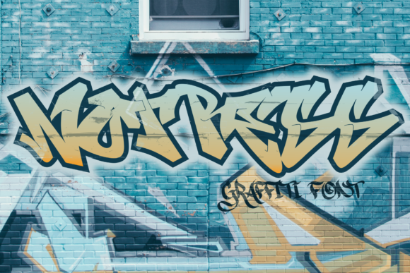 Notress: The Graffiti-Style Display Font for Bold Branding