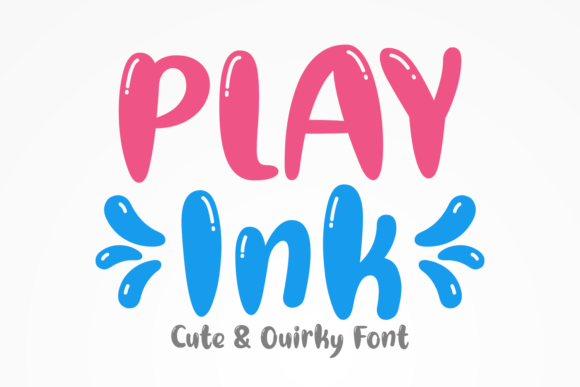 Play Ink: A Chic Display Font for Authentic Branding