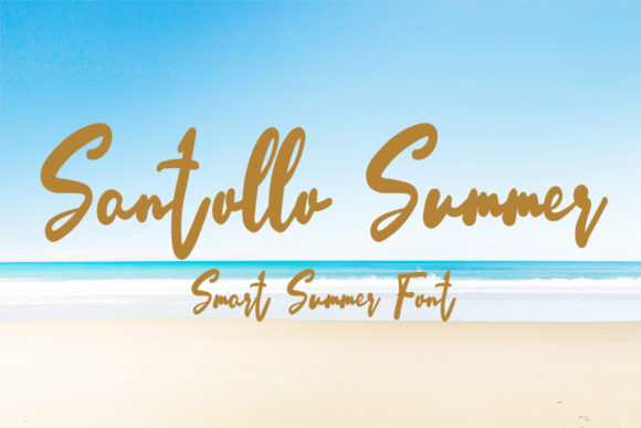 Santollo Summer: The Perfect Handwritten Font for Your Brand