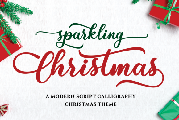 Sparkling Christmas: The Elegant Font for Holiday Branding