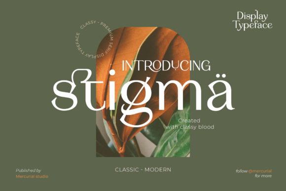 Stigma Font: The Perfect Typeface for Trendy Craft Projects