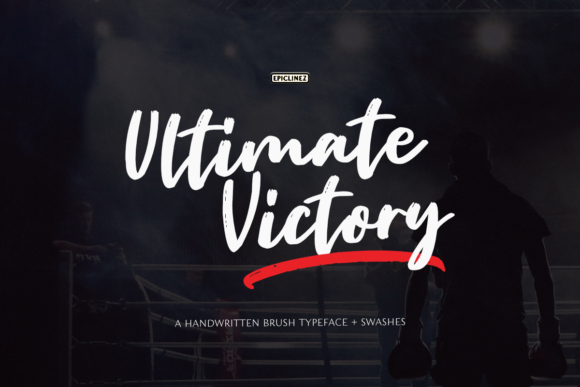 Ultimate Victory: The Urban Handwritten Typeface for Bold Campaigns