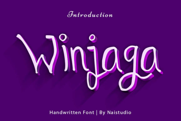 Winjaga: The Handwritten Font That Brings Joy to Your Brand